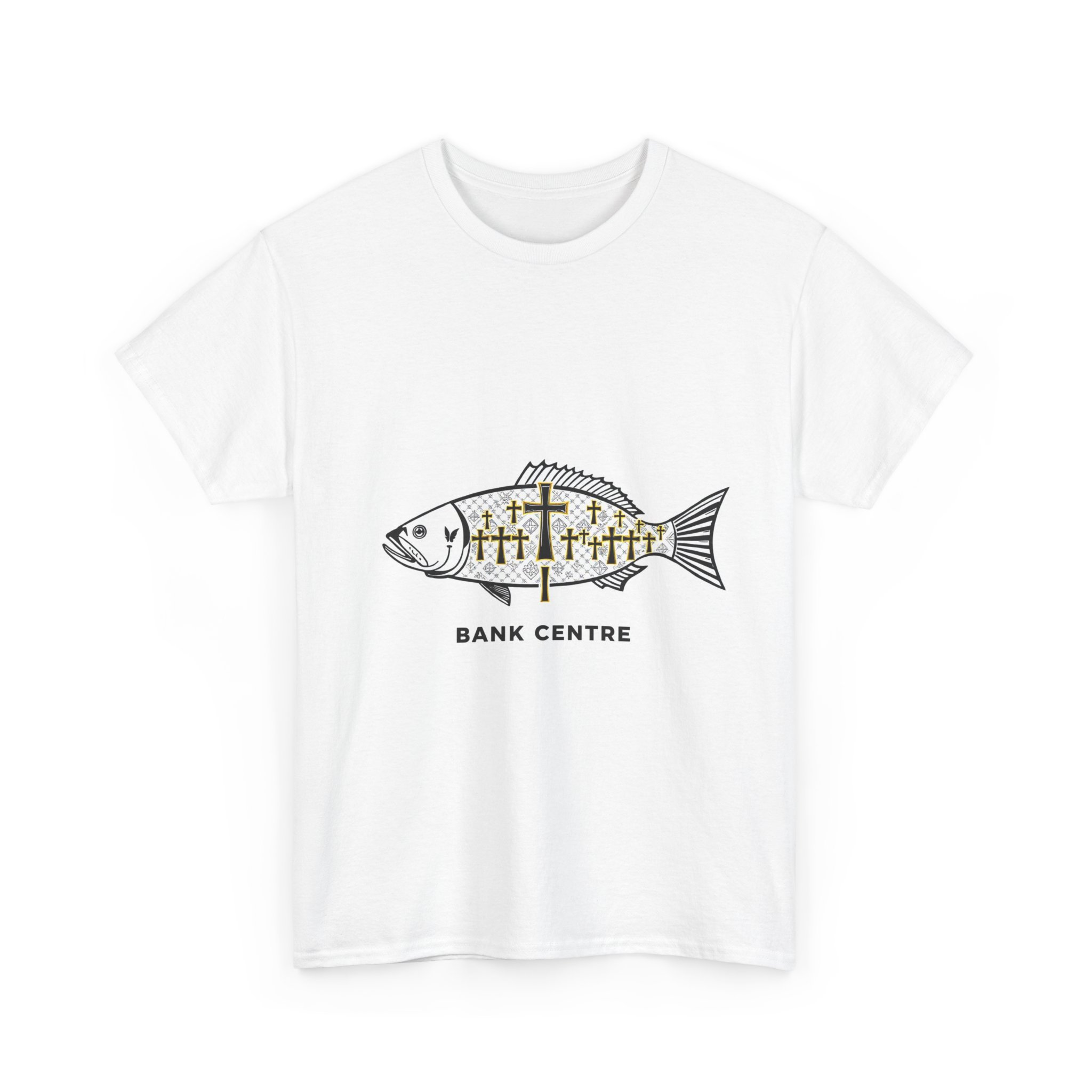 Ichthys Faith Graphic Tee | Christian Fish Symbol - Image 3