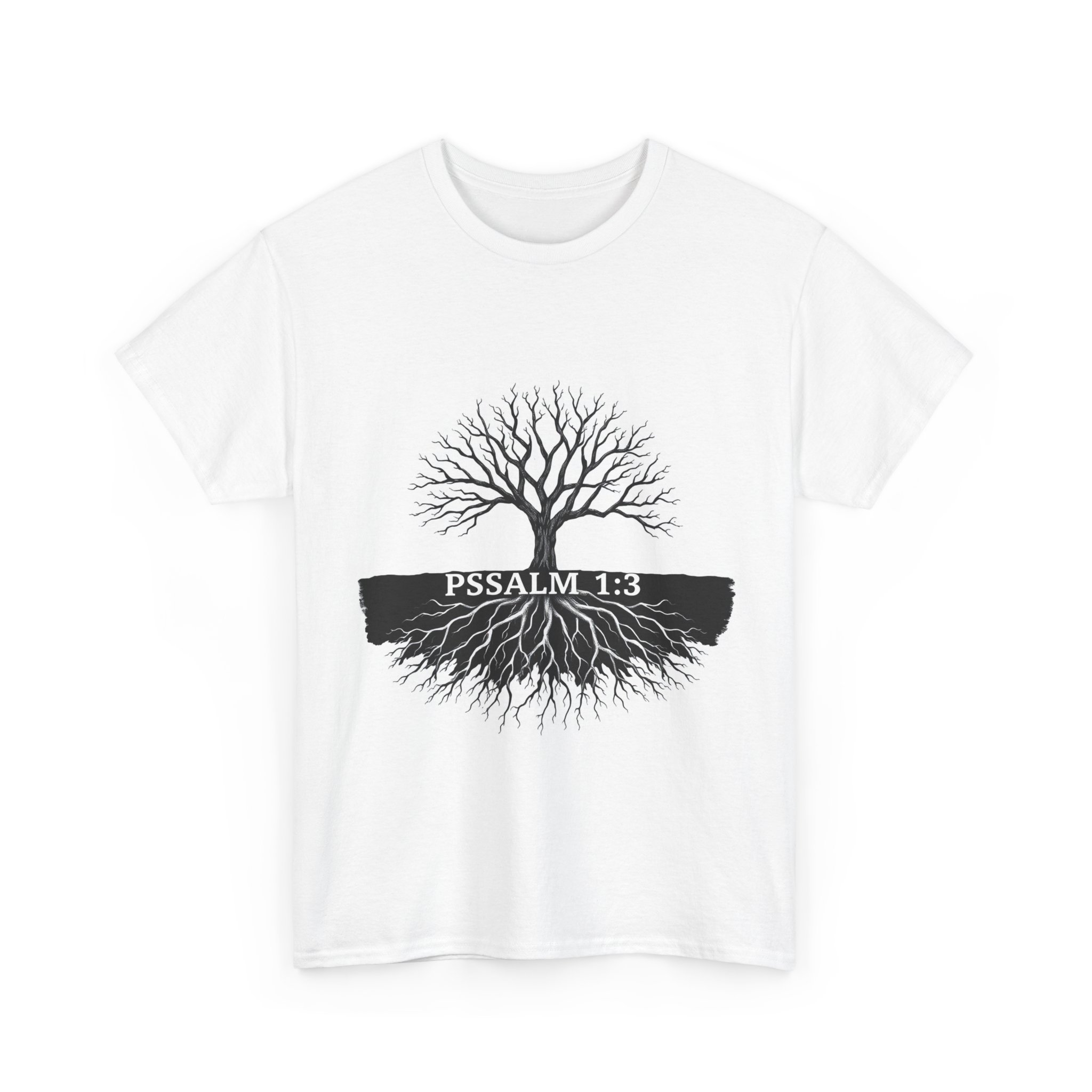 Rooted In The Word Psalm 1:3 Graphic Tee - Image 3