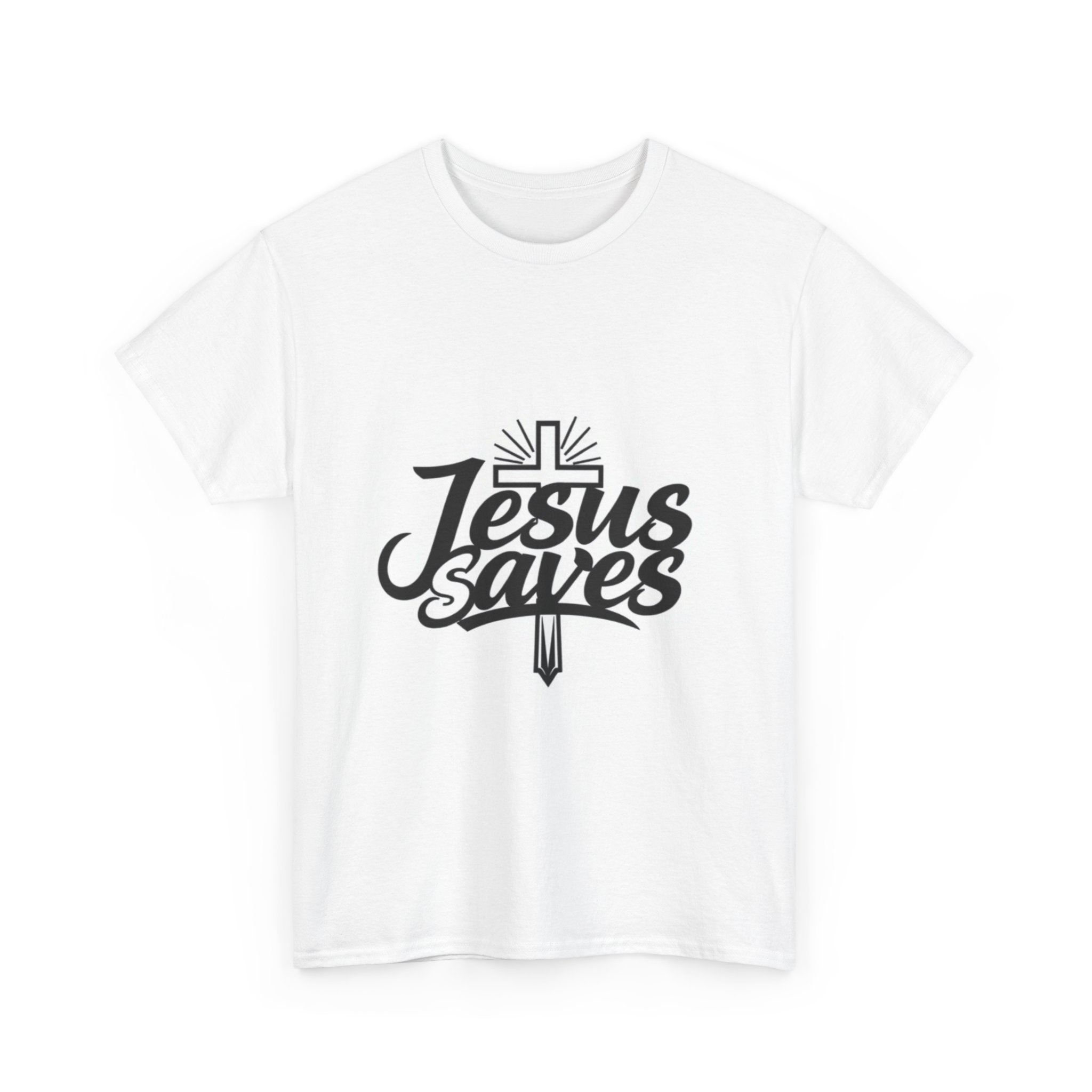 Jesus Saves Bold Text - Joy Through Christ