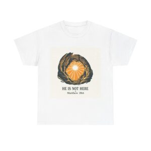 Stone Rolled Back Resurrection Graphic Tee - Joy Through Christ